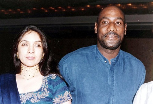 Sir Viv Richards and Neena Gupta