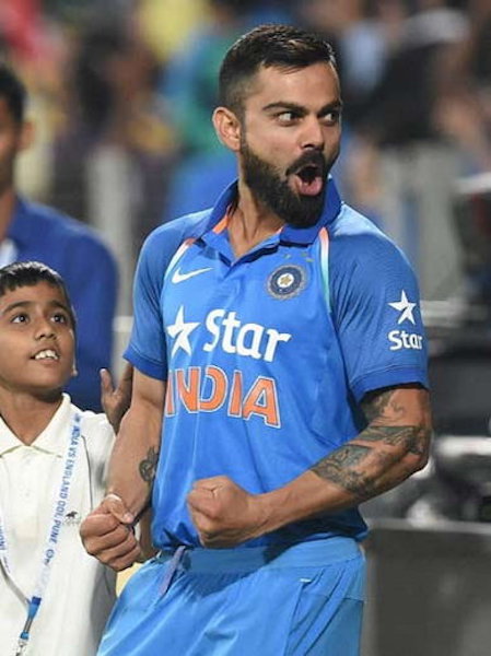 Virat Kohli little fan 2