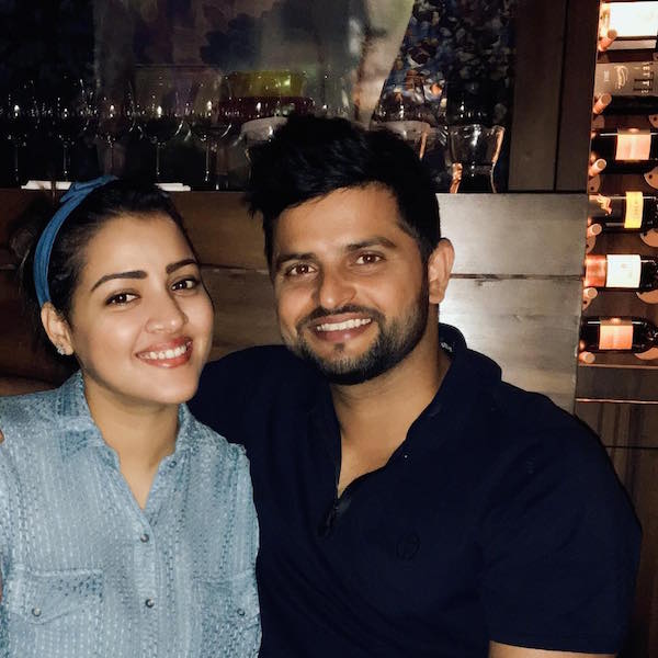 Suresh Raina and Priyanka Chaudhary 1