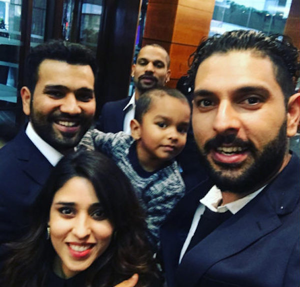 Rohit Sharma at Virat Kohli foundation event