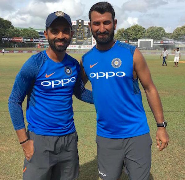 Ajinkya Rahane, Cheteshwar Pujara