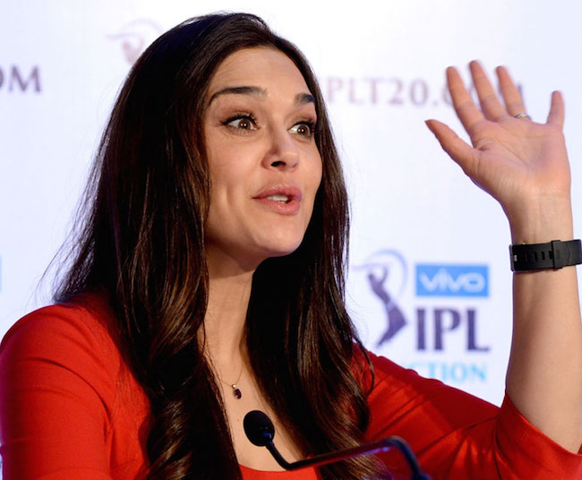 Preity Zinta IPL auction