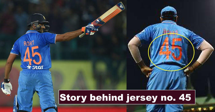 Rohit Sharma reveals how he got the number 45 imprinted on his jersey