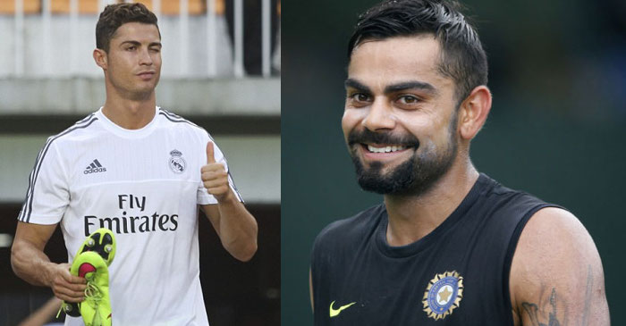 I take a lot of inspiration from Cristiano Ronaldo: Virat Kohli