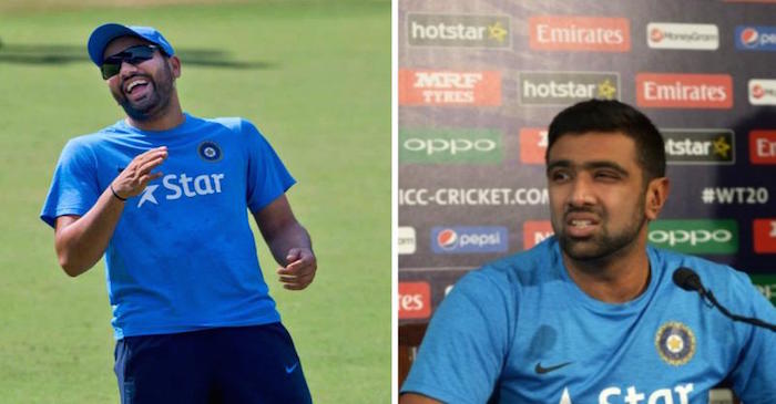 Rohit Sharma trolls Ravichandran Ashwin over a ‘dislocated’ wheel