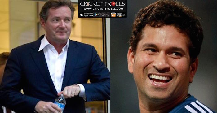 Sachin Tendulkar trolls British journalist Piers Morgan over England’s performance