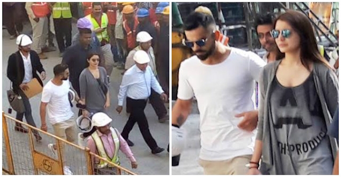 Pics & Video: Virat Kohli and Anushka Sharma SPOTTED hunting house in Mumbai