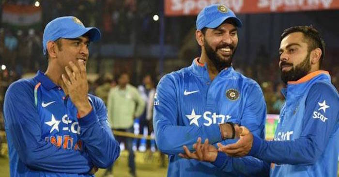 Virat Kohli gets a special gift from MS Dhoni after ODI series win against England