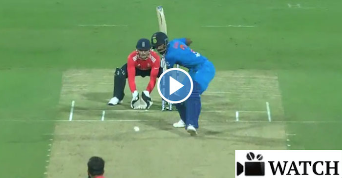 WATCH : The monstrous six by KL Rahul which landed on the roof (INDIA vs ENGLAND 3rd T20I)