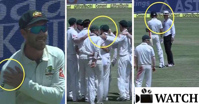 WATCH: Glenn Maxwell and Steve Smith mock Virat Kohli after his dismissal on Day 3