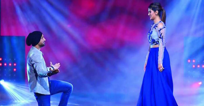 Harbhajan Singh apologises to his wife Geeta Basra on the sets of Nach Baliye season 8