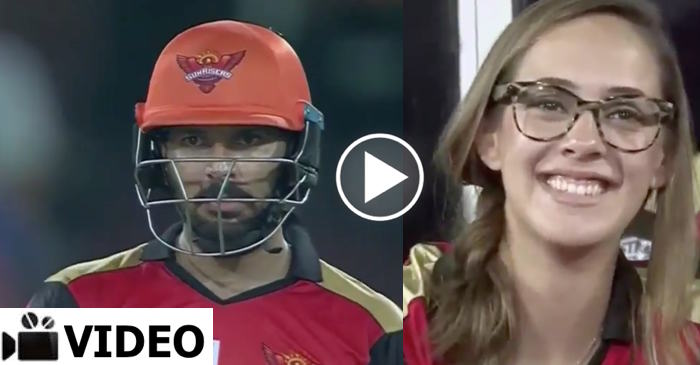 WATCH: Yuvraj Singh pumped up after seeing Hazel Keech in the stadium