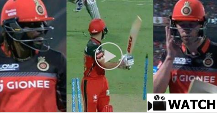 WATCH: Sandeep Sharma sends the deadly trio of Chris Gayle, Virat Kohli and AB de Villiers packing