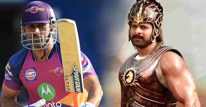 MS Dhoni gives an EPIC reply when asked why Katappa killed Baahubali?