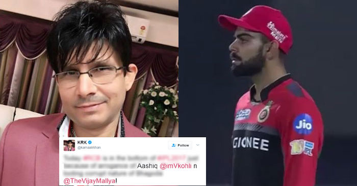 IPL 2017: KRK blames Virat Kohli for poor show of RCB in this season