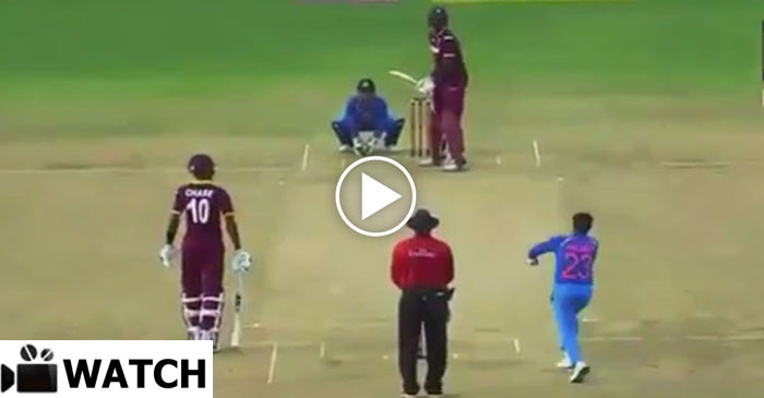 WATCH: Kuldeep Yadav-MS Dhoni fools Jason Holder for slowest stumping ever