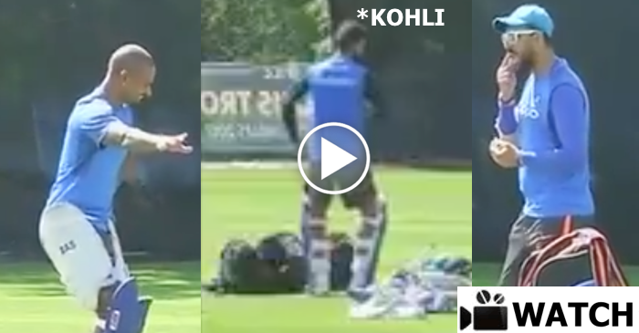 WATCH: Shikhar Dhawan, Yuvraj Singh, Virat Kohli dance in practice session ahead of ICC Champions Trophy 2017 semi-final against Bangladesh