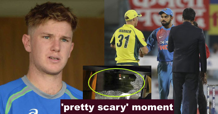 Adam Zampa recalls the bus attack incident in Guwahati