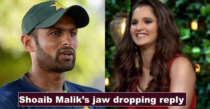 Shoaib Malik gives a hilarious reply when asked ‘Is Sania Mirza behind his fitness?’