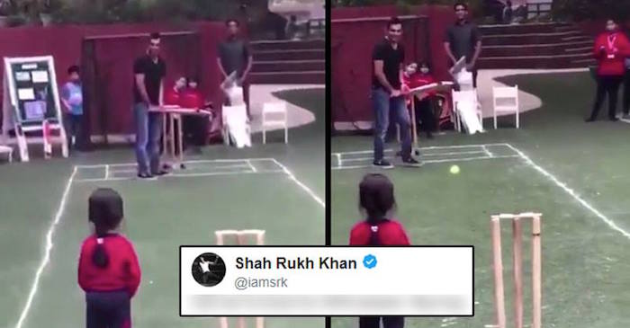 Gautam Gambhir’s daughter bowled to him & SRK was impressed. Here’s what KKR co-owner tweeted to his captain