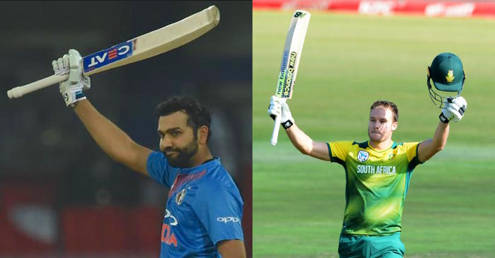 Rohit Sharma equals David Miller’s record of fastest century in T20 Internationals