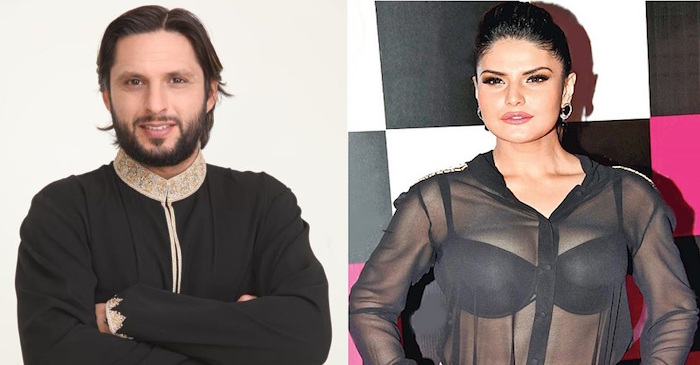 Zareen Khan clears the air on marriage with Shahid Afridi