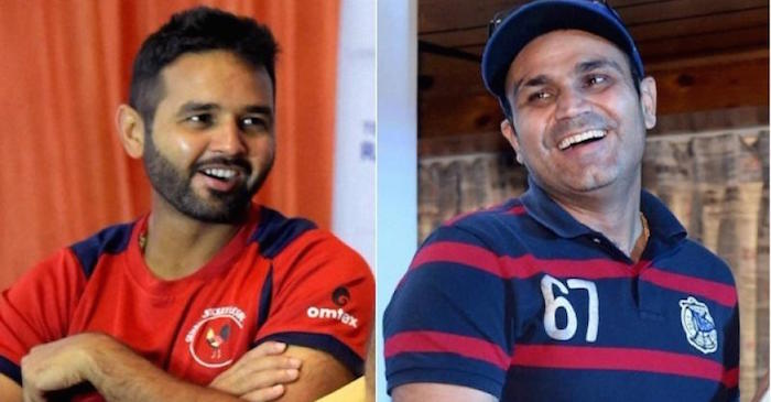 Parthiv Patel hits Virender Sehwag’s troll out of the park and Twitterati are loving it