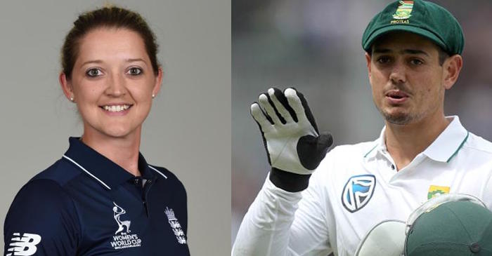 Sarah Taylor discloses Quinton de Kock’s ‘identity’, fans have a field day