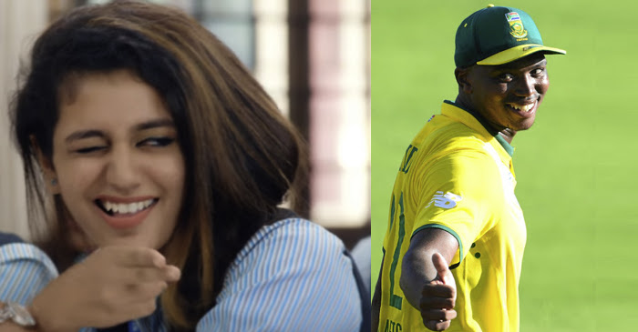 Chennai Super Kings responds to Lungi Ngidi’s tweet featuring Priya Prakash Varrier