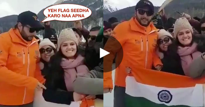 VIDEO: Shahid Afridi wins hearts of millions of Indians with his beautiful gesture