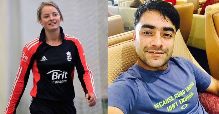 Danielle Wyatt And Rashid Khan praise each other on Twitter