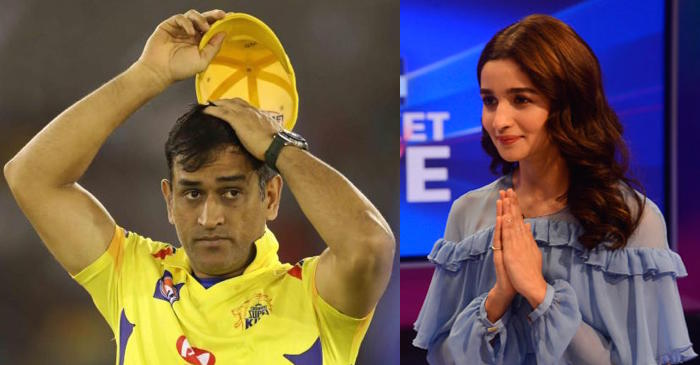 Bollywood actress Alia Bhatt has a new career option for MS Dhoni