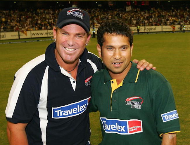 Shane Warne, Sachin Tendulkar