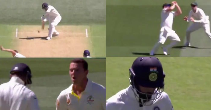 WATCH: KL Rahul falls prey to a dreadful shot of Josh Hazlewood