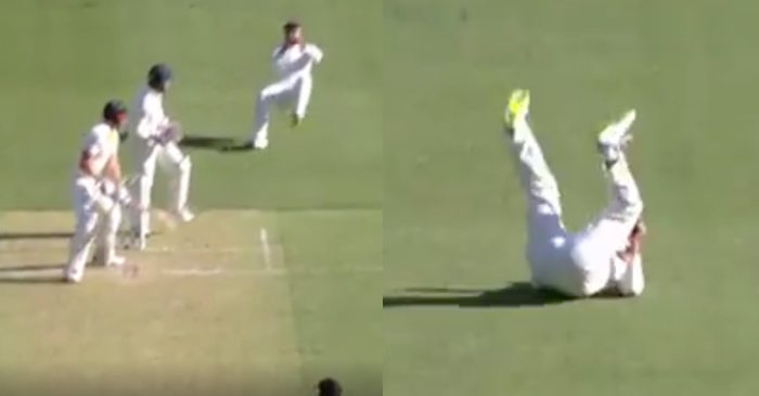 WATCH: Ajinkya Rahane takes a blinder to dismiss Shaun Marsh