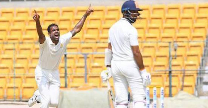 Cheteshwar Pujara refuses to walk after edging the ball in Ranji Trophy semi-final