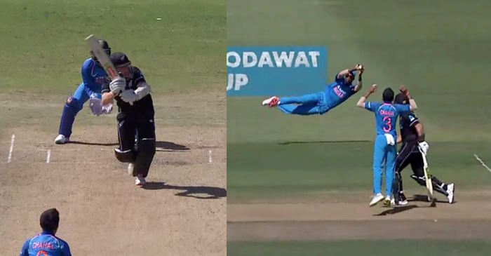 WATCH: Hardik Pandya takes a blinder to dismiss Kane Williamson