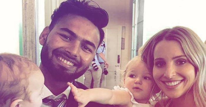 Rishabh Pant turns babysitter for Tim Paine’s kids