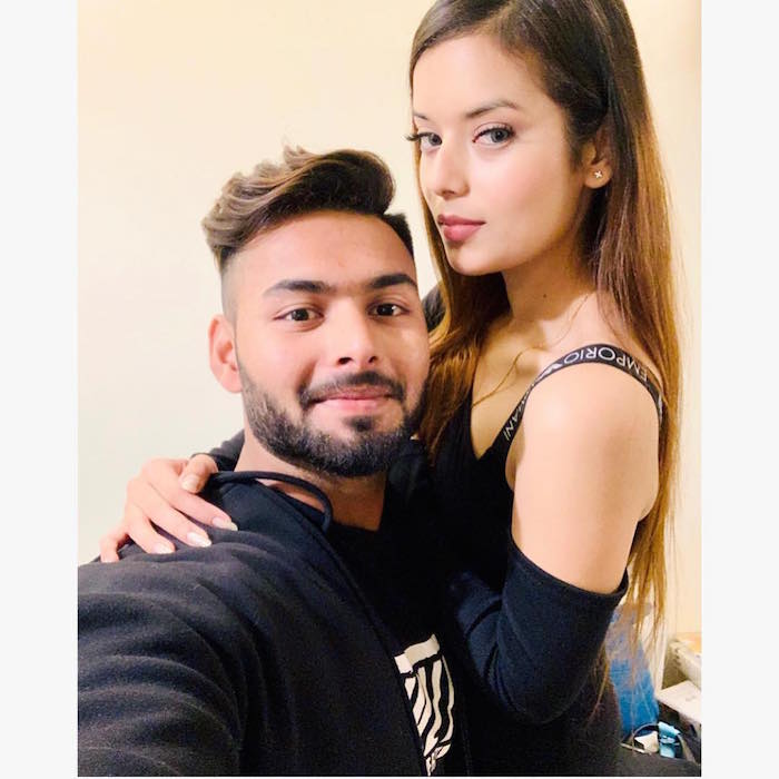 Rishabh Pant, Isha Negi