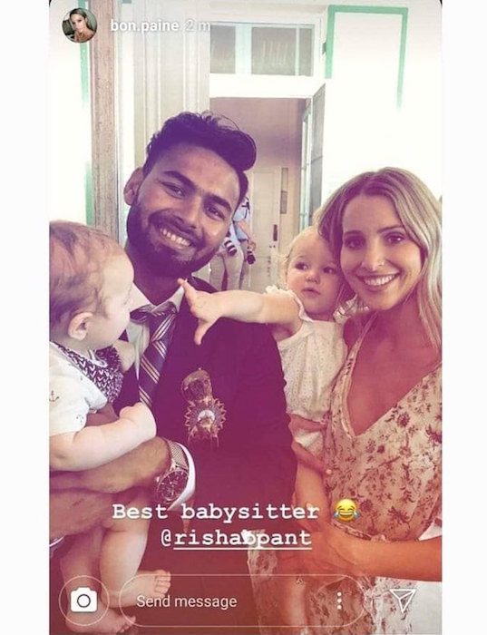 Tim-Paine's-wife's-Instagram-story