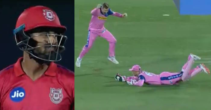 WATCH: Jos Buttler grabs a blinder to dismiss KL Rahul in IPL 2019 Match 4