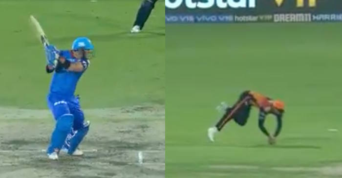 IPL 2019: WATCH – Manish Pandey takes a stunner to dismiss Colin Ingram (DC vs SRH)