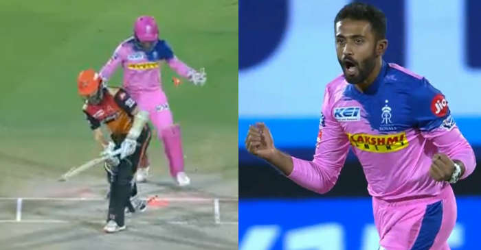 IPL 2019 – WATCH: Shreyas Gopal outfoxes Kane Williamson with a perfect wrong’un (RR vs SRH)