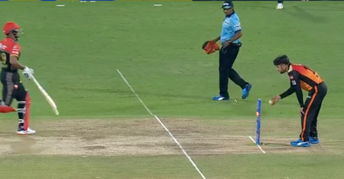 IPL 2019: WATCH – Rashid Khan teases Umesh Yadav before running him out (SRH vs RCB)