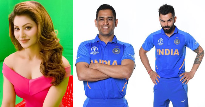 ICC World Cup 2019: Urvashi Rautela wishes MS Dhoni, Virat Kohli luck ahead of the tournament