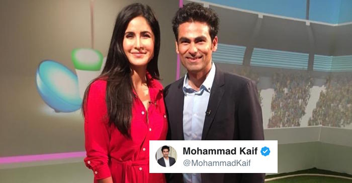 ICC World Cup 2019: Mohammad Kaif finally meets Katrina Kaif, sends fans on Twitter in a tizzy