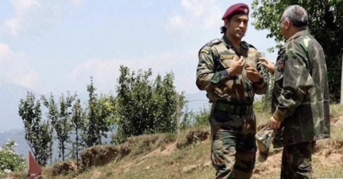 Lieutenant Colonel MS Dhoni gets patrolling and guard duties in Kashmir