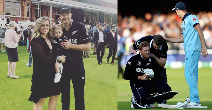 Martin Guptill posts a heartfelt message for his wife and daughter after dramatic World Cup Final