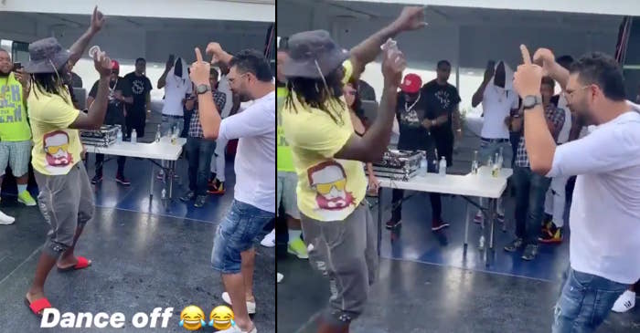 Who did it better? The dance off between Chris Gayle and Yuvraj Singh