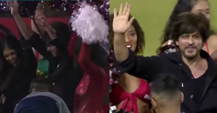 WATCH: Shah Rukh Khan dances with cheerleaders as Trinbago Knight Riders defeat Jamaica Tallawahs by 22 runs (CPL 2019, Match 3)